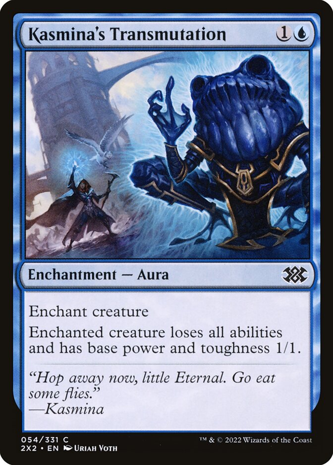Card Scan of Kasmina's Transmutation | 2X2