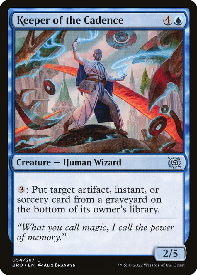 Card Scan of Keeper of the Cadence | BRO