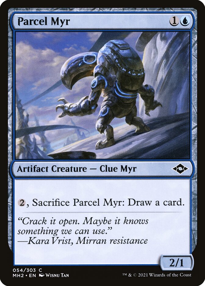 Card Scan of Parcel Myr | MH2