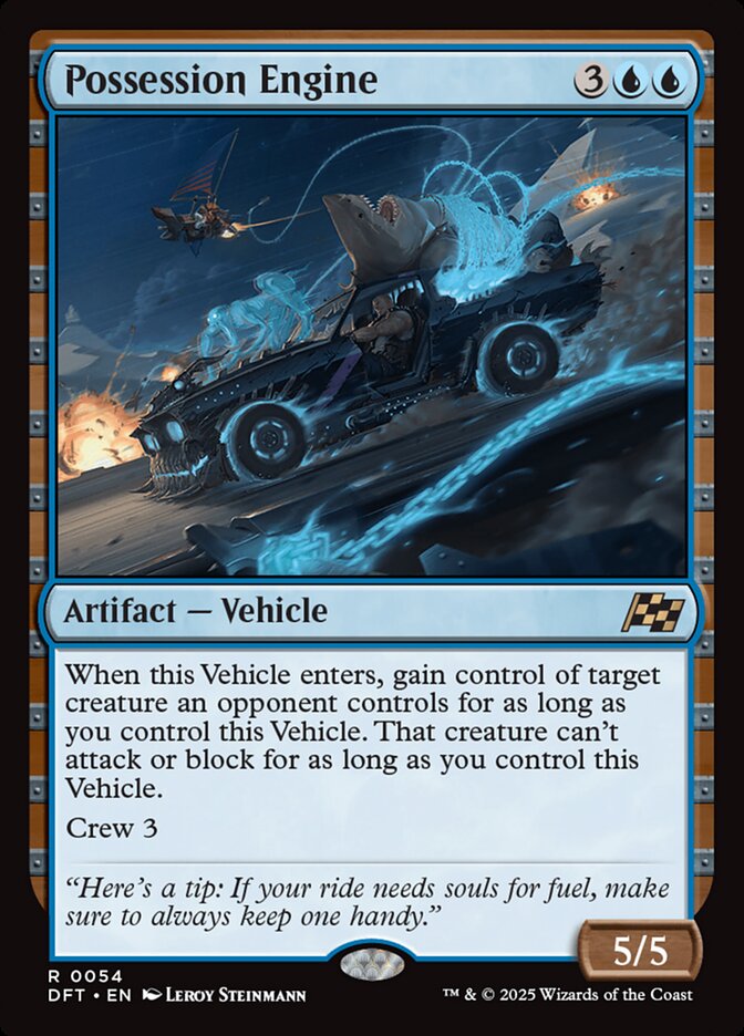 Card Scan of Possession Engine | DFT