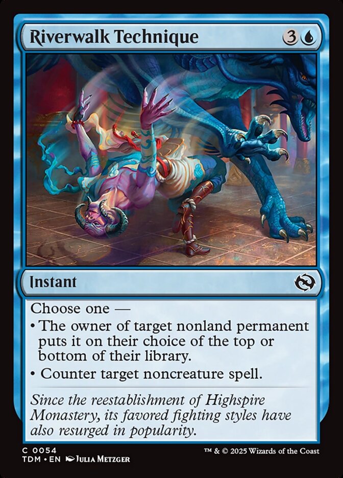 Card Scan of Riverwalk Technique | TDM