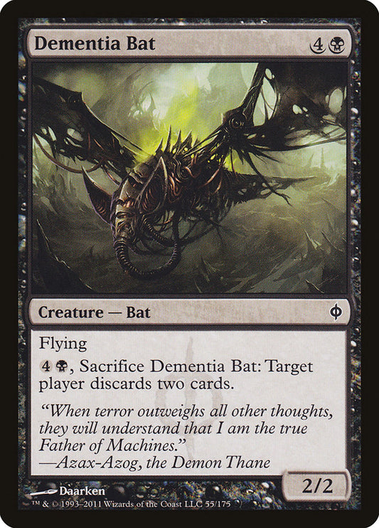 Dementia Bat | NPH