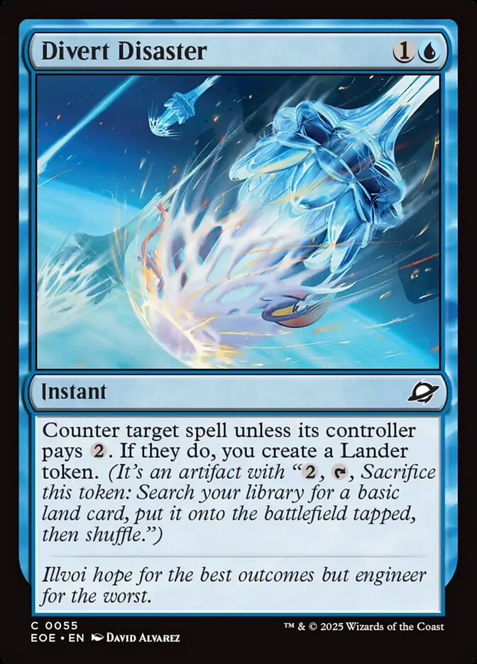 Divert Disaster Card Scan