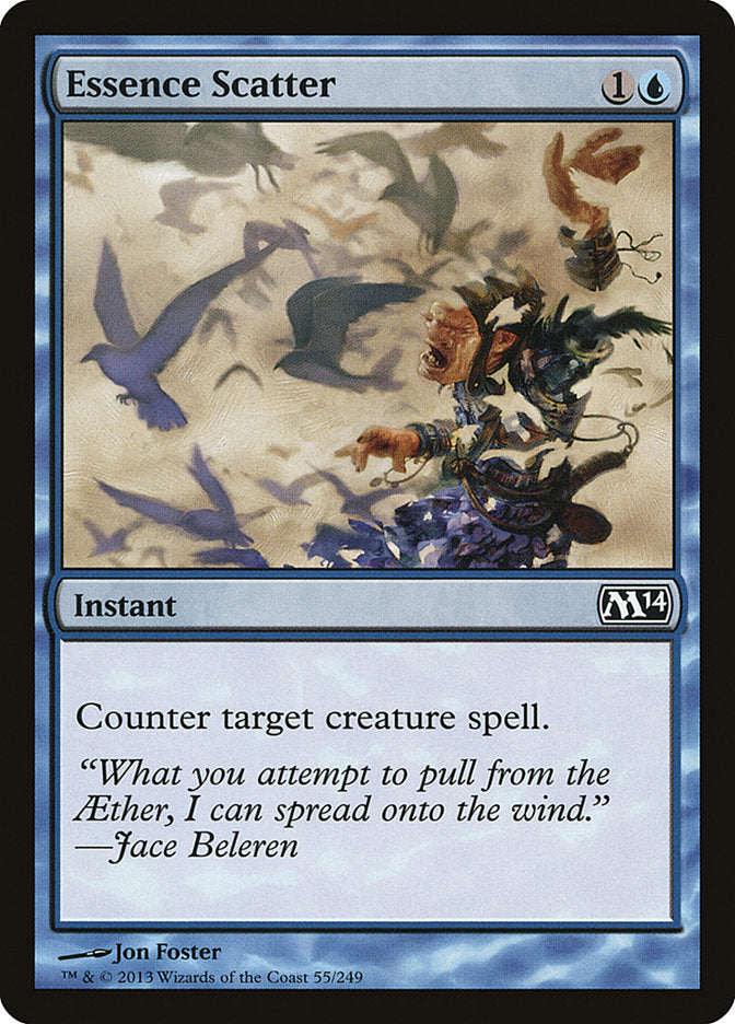 Card Scan of Essence Scatter | M14