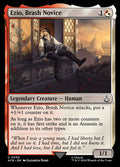 Card Scan of Ezio, Brash Novice | ACR