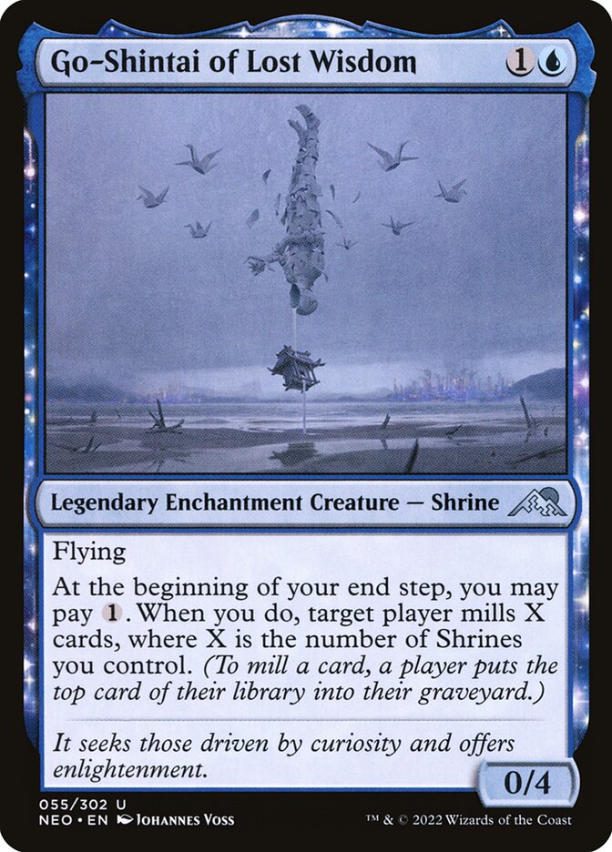 Card Scan of Go-Shintai of Lost Wisdom | NEO