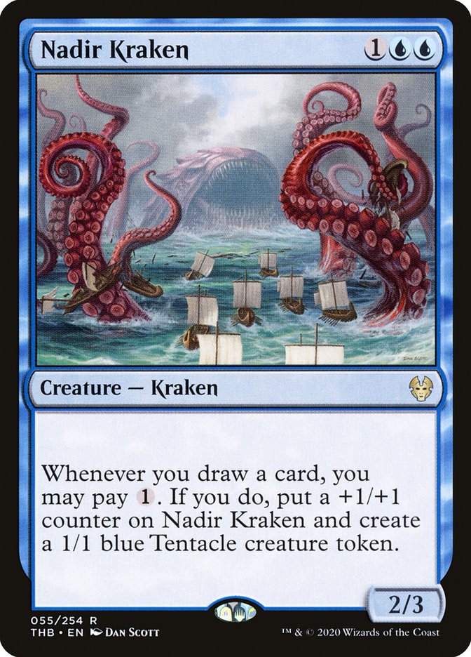 Card Scan of Nadir Kraken | THB