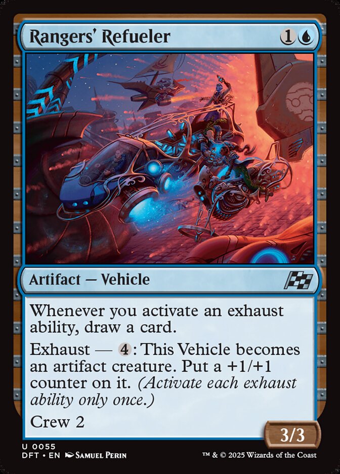 Card Scan of Rangers' Refueler | DFT