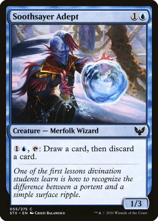 Card Scan of Soothsayer Adept | STX