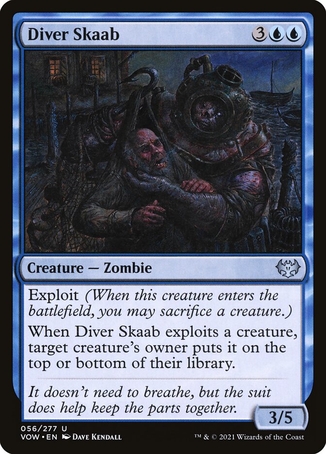 Card Scan of Diver Skaab | VOW