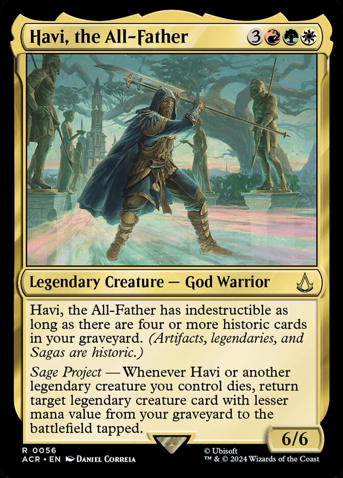 Card Scan of Havi, the All-Father | ACR