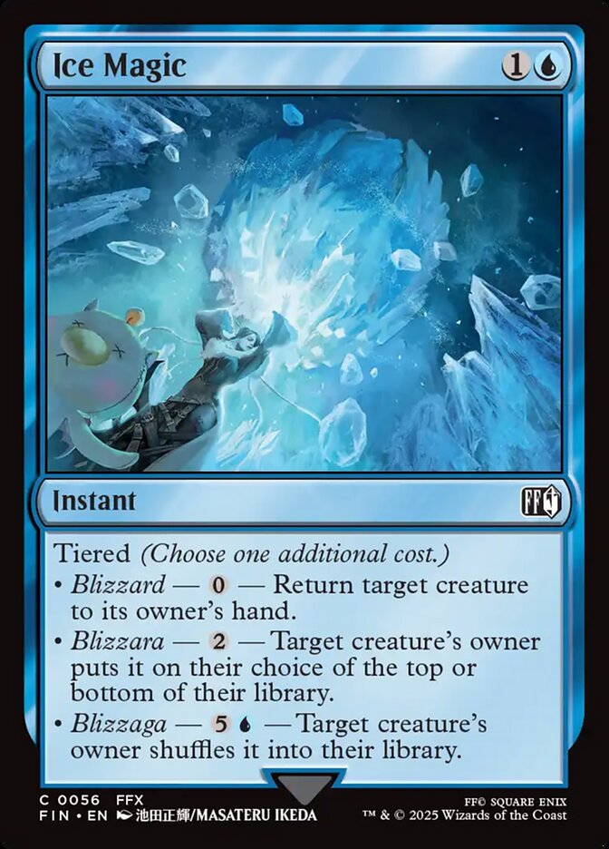 Card Scan of Ice Magic | FIN