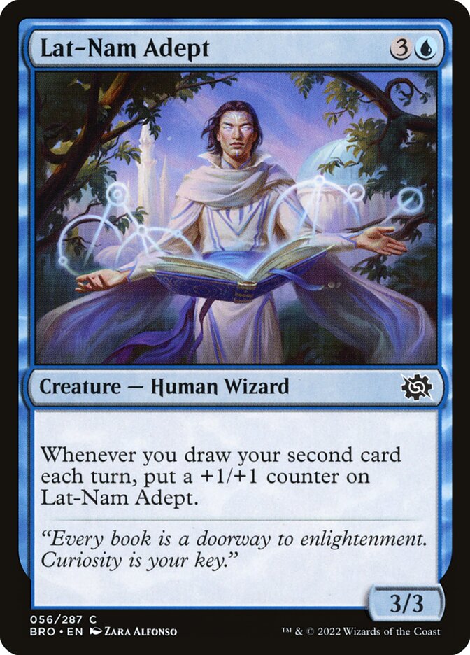 Card Scan of Lat-Nam Adept | BRO