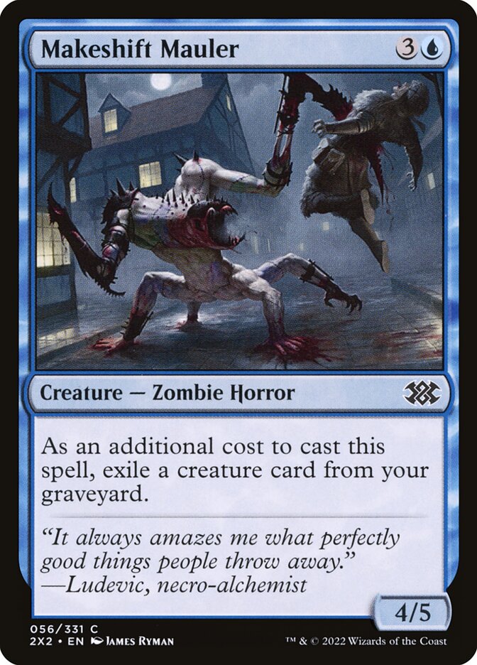 Card Scan of Makeshift Mauler | 2X2