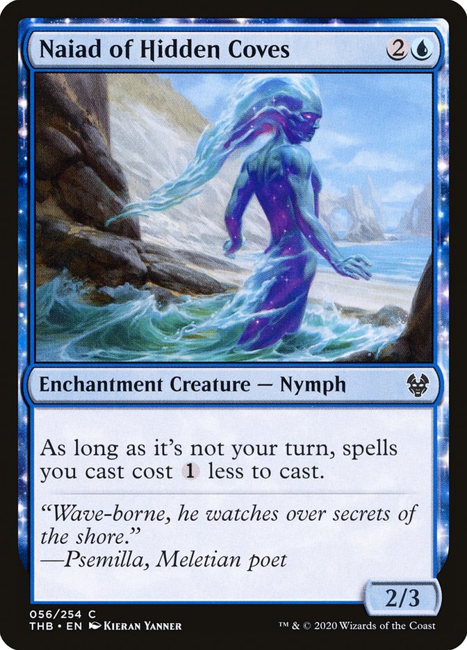 Card Scan of Naiad of Hidden Coves | THB
