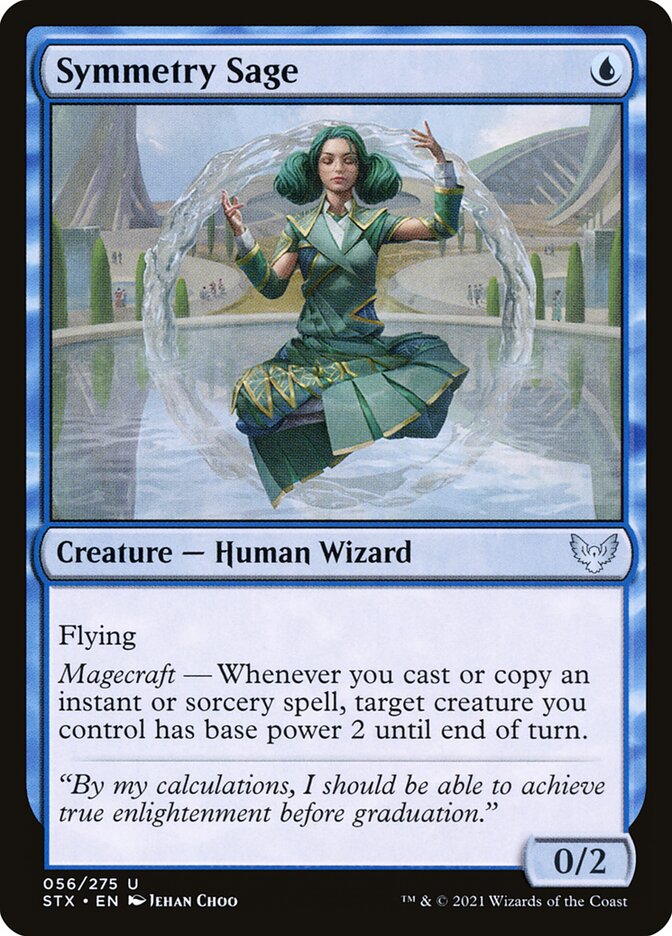Card Scan of Symmetry Sage | STX