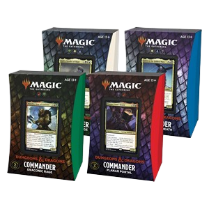 Adventures In The Forgotten Realm | Commander Decks - Full Set