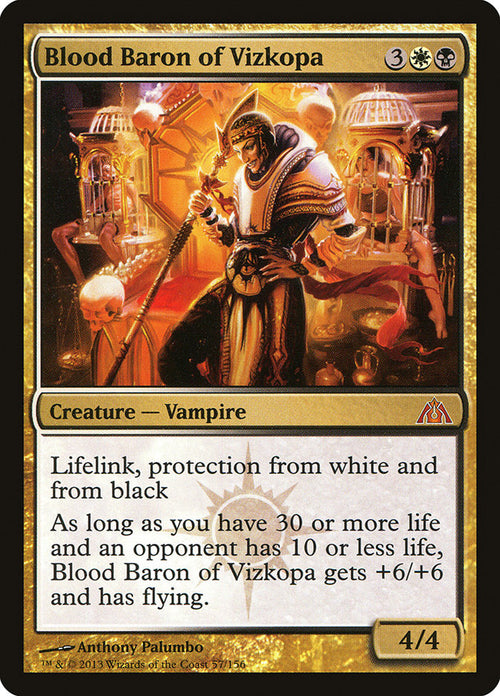 Card Scan of Blood Baron of Vizkopa | DGM