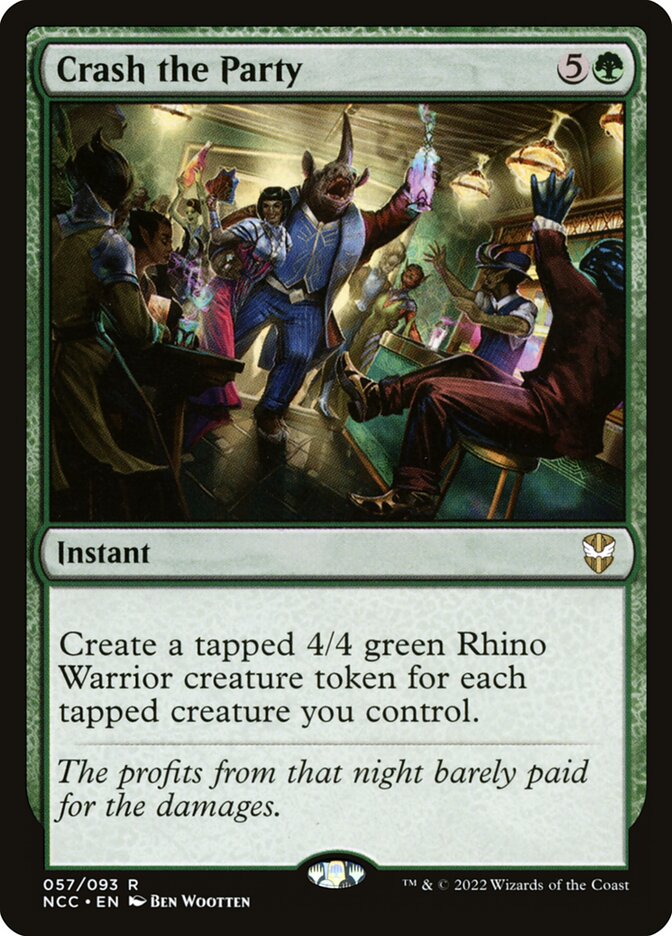 Crash the Party Card Scan