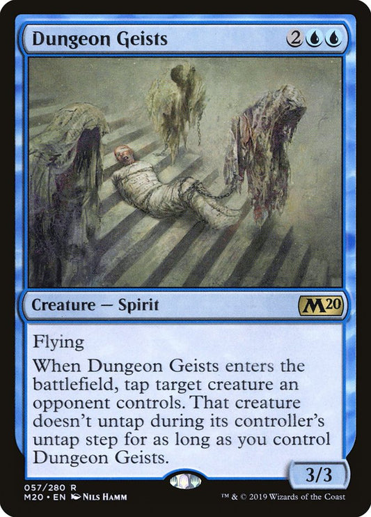 Card Scan of Dungeon Geists | M20