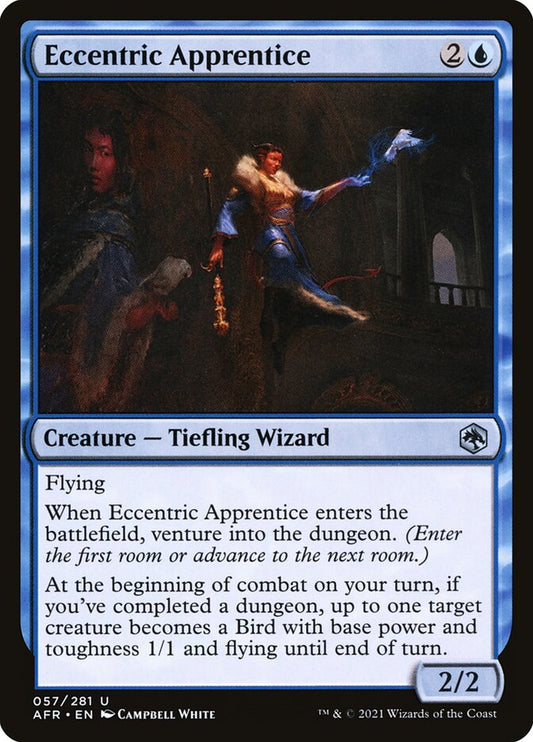 Eccentric Apprentice | AFR