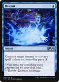 Card Scan of Miscast | M21