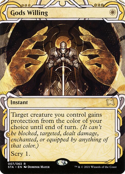 Gods Willing | STA (Showcase Etched) - Card Scan