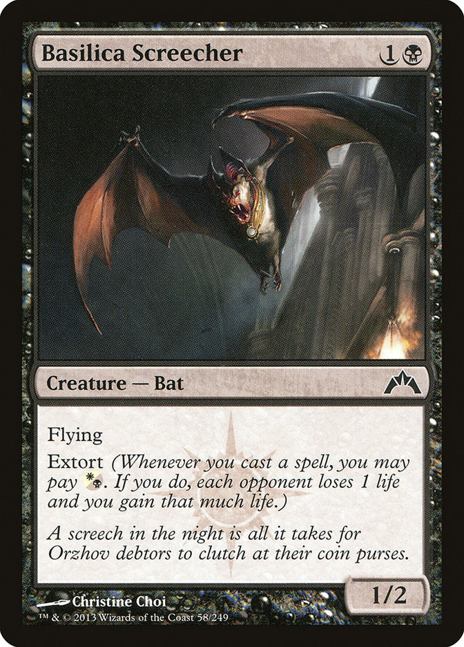 Card Scan of Basilica Screecher | GTC