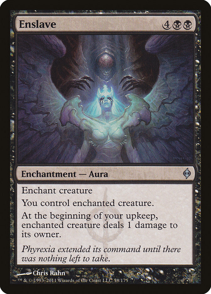 Card Scan of Enslave | NPH