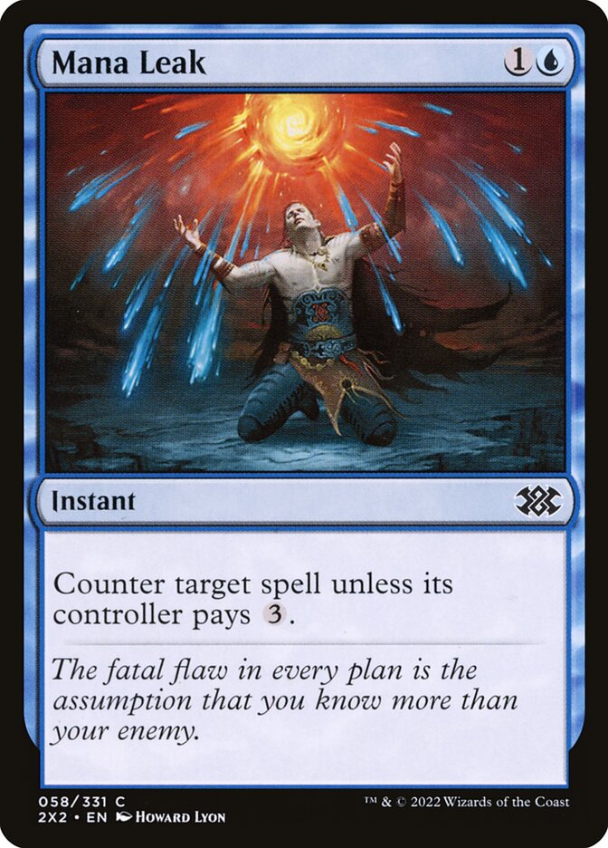 Card Scan of Mana Leak | 2X2