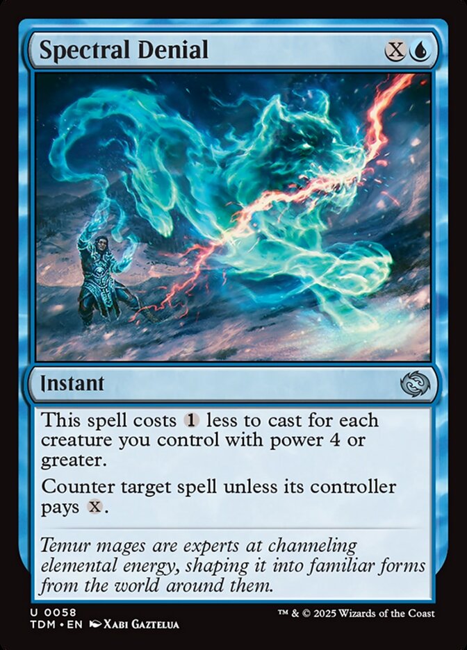 Card Scan of Spectral Denial | TDM