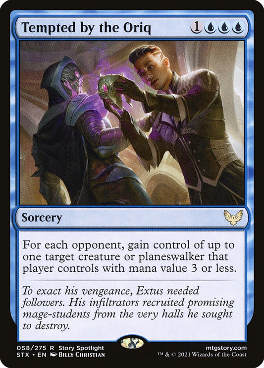 Tempted by the Oriq | STX