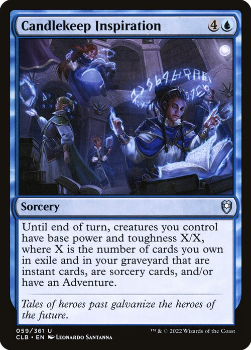 Card Scan of Candlekeep Inspiration | CLB