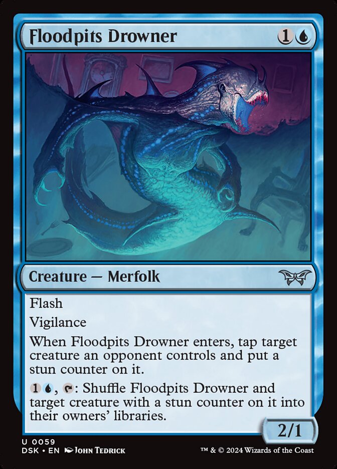 Card Scan of Floodpits Drowner | DSK