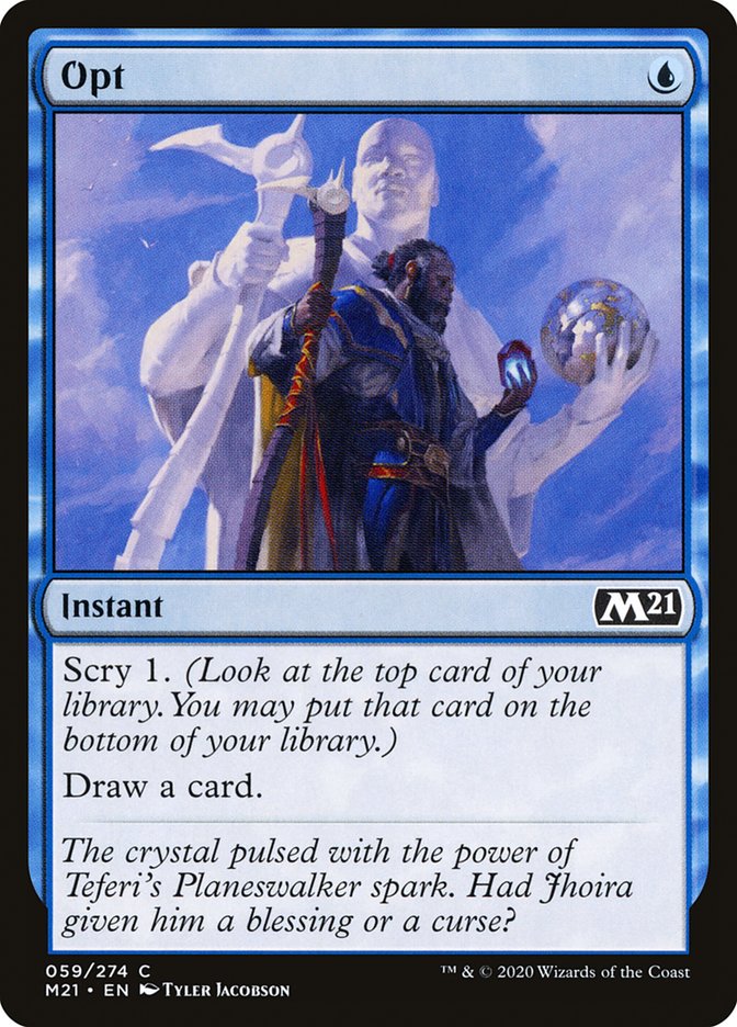 Card Scan of Opt | M21