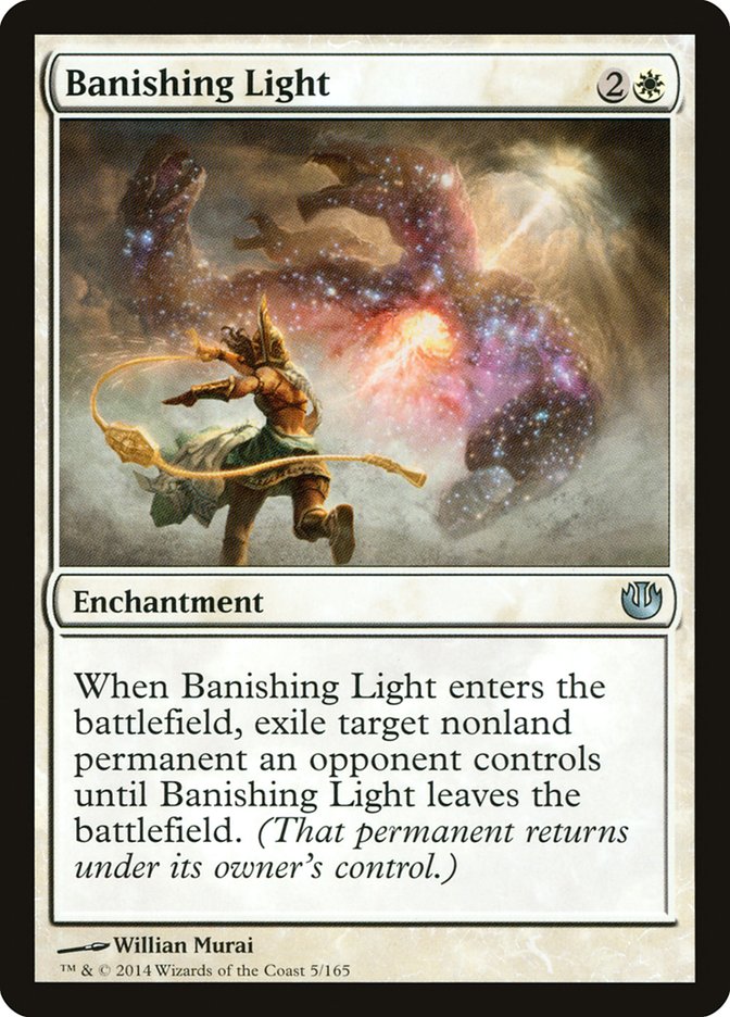 Card Scan of Banishing Light | JOU