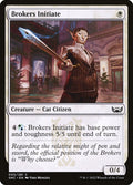 Card Scan of Brokers Initiate | SNC
