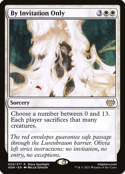 Card Scan of By Invitation Only | VOW