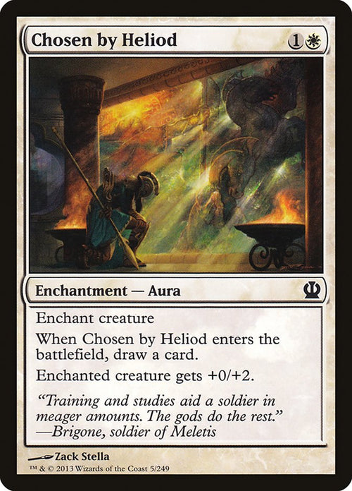 Card Scan of Chosen by Heliod | THS