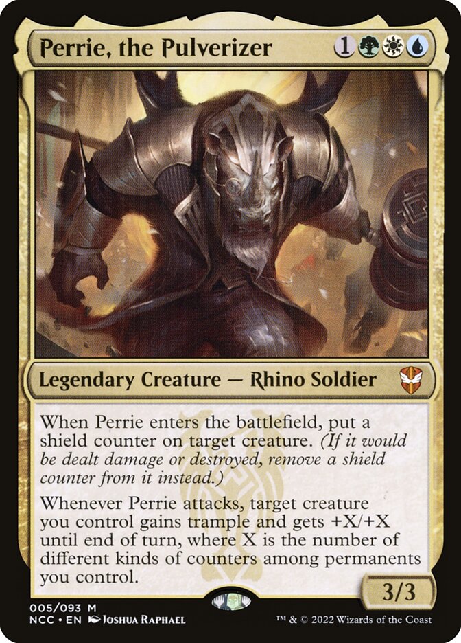 Perrie, the Pulverizer Card Scan