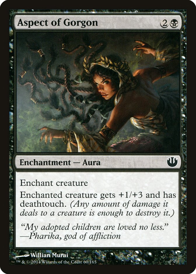 Card Scan of Aspect of Gorgon | JOU