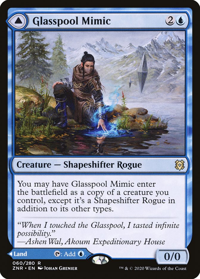 Glasspool Mimic // Glasspool Shore | ZNR