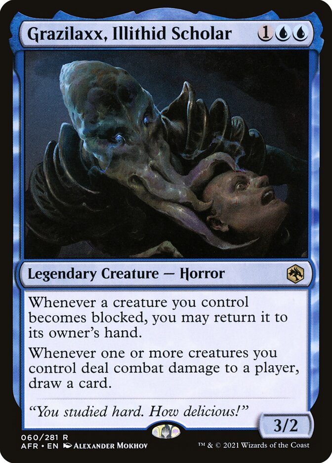 Grazilaxx, Illithid Scholar | AFR (Foil)