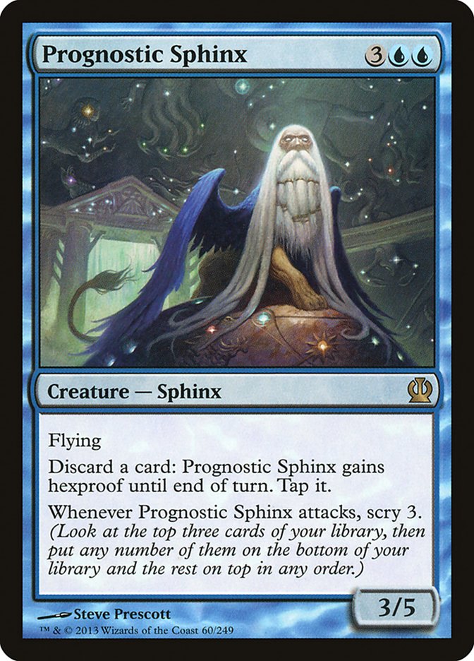 Card Scan of Prognostic Sphinx | THS