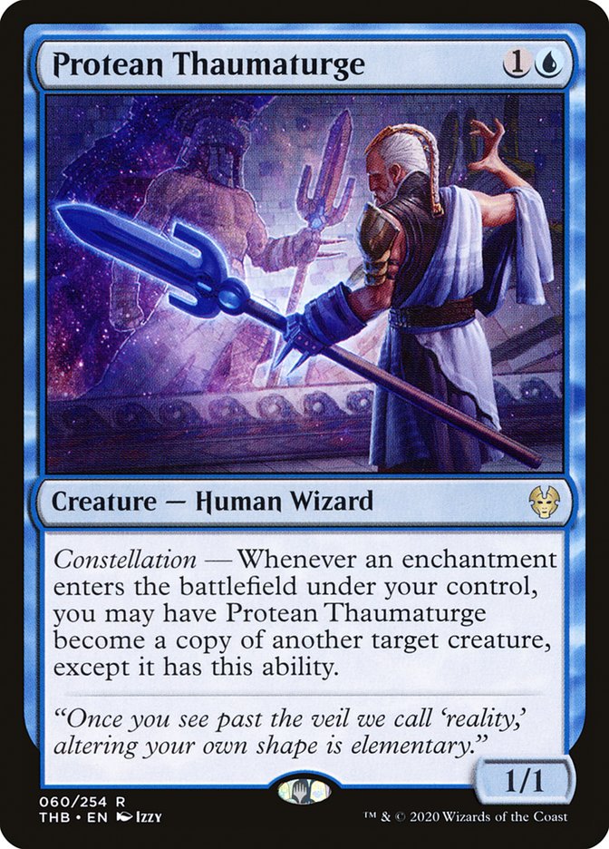 Card Scan of Protean Thaumaturge | THB