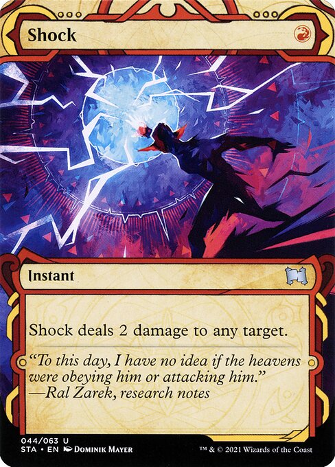 Shock | STA (Showcase) - Card Scan