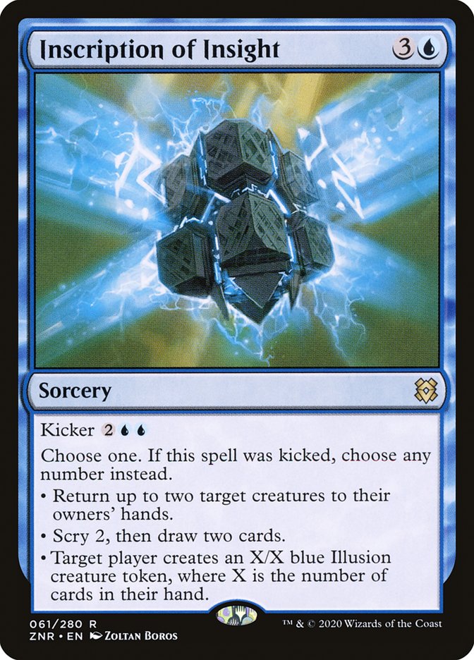 Inscription of Insight | ZNR