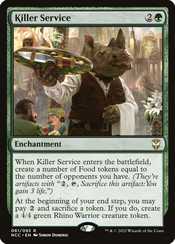 Killer Service Card Scan