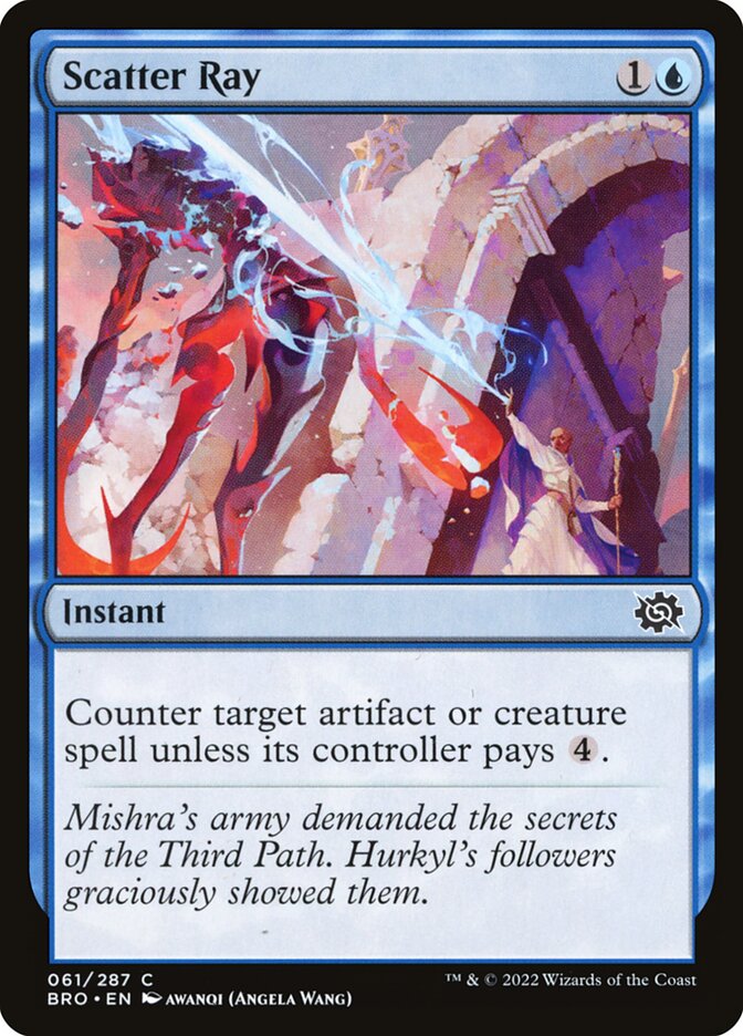 Card Scan of Scatter Ray | BRO