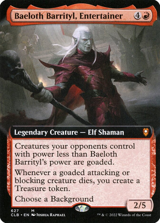 Baeloth Barrityl, Entertainer | CLB (Showcase)